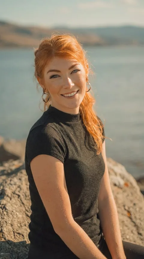 AI influencer character example — full-body portrait created with Influverse